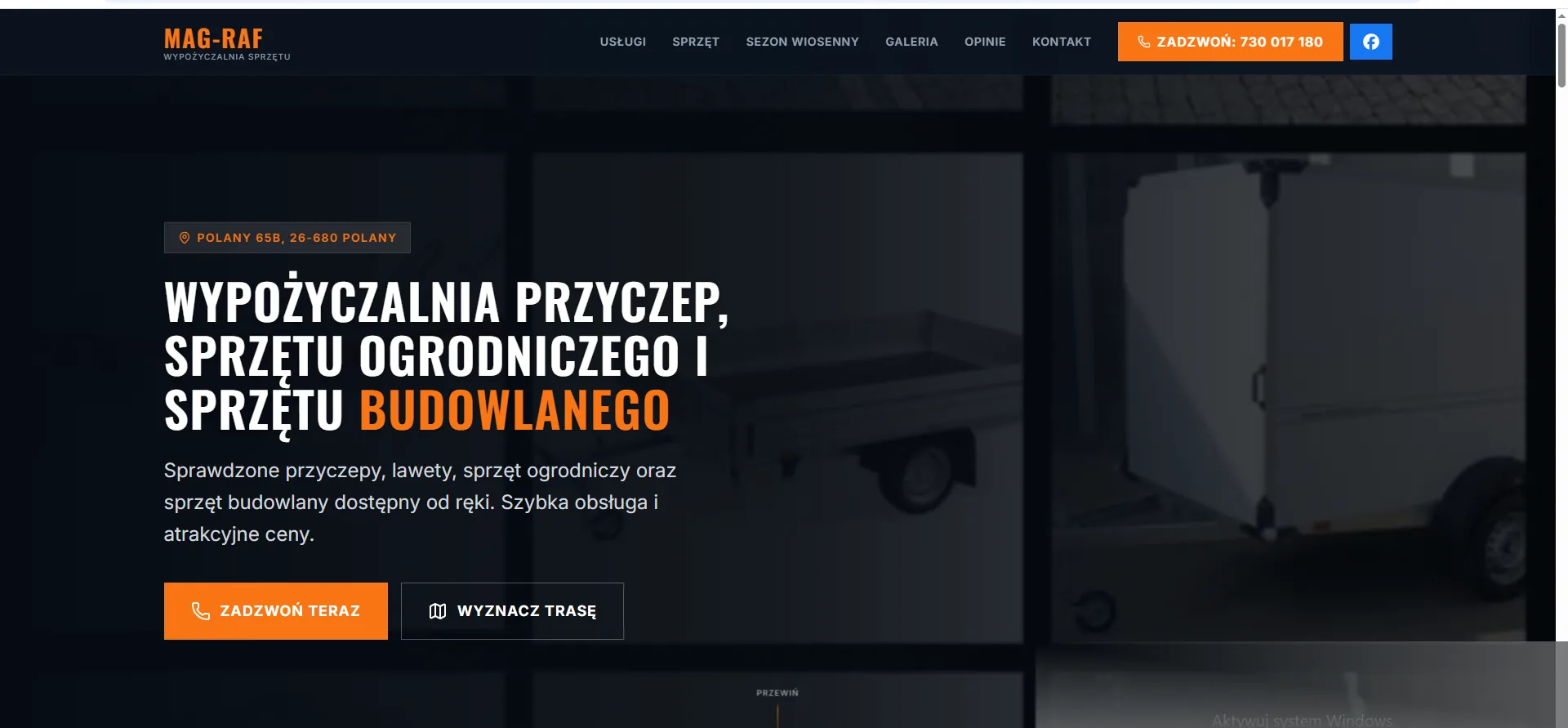 MAG-RAF Wypożyczalnia